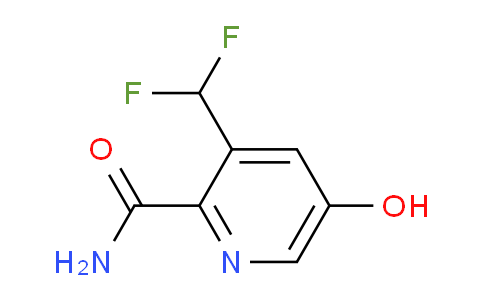 3-(Difluoromethyl)-5-hydroxypyridine-2-carboxamide