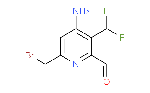 AM130418 | 1805338-57-1 | 4-Amino-6-(bromomethyl)-3-(difluoromethyl)pyridine-2-carboxaldehyde