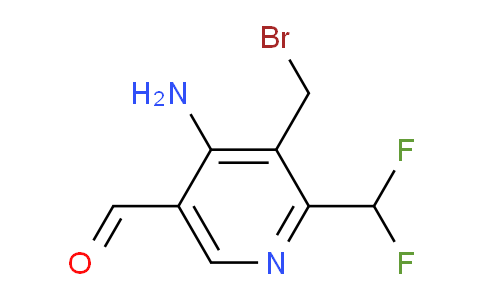 AM130421 | 1804725-28-7 | 4-Amino-3-(bromomethyl)-2-(difluoromethyl)pyridine-5-carboxaldehyde