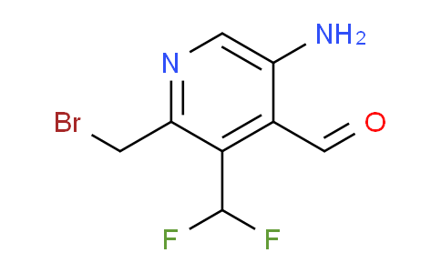 AM130423 | 1804461-10-6 | 5-Amino-2-(bromomethyl)-3-(difluoromethyl)pyridine-4-carboxaldehyde
