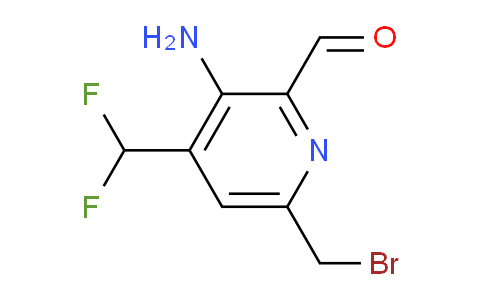 AM130425 | 1806003-88-2 | 3-Amino-6-(bromomethyl)-4-(difluoromethyl)pyridine-2-carboxaldehyde