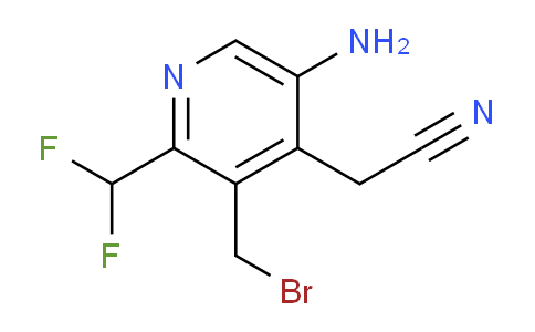 AM130428 | 1806800-39-4 | 5-Amino-3-(bromomethyl)-2-(difluoromethyl)pyridine-4-acetonitrile