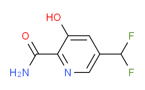 5-(Difluoromethyl)-3-hydroxypyridine-2-carboxamide
