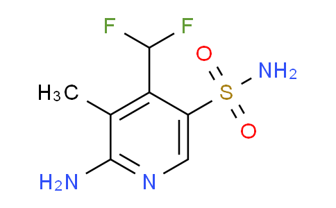 AM130431 | 1804684-20-5 | 2-Amino-4-(difluoromethyl)-3-methylpyridine-5-sulfonamide