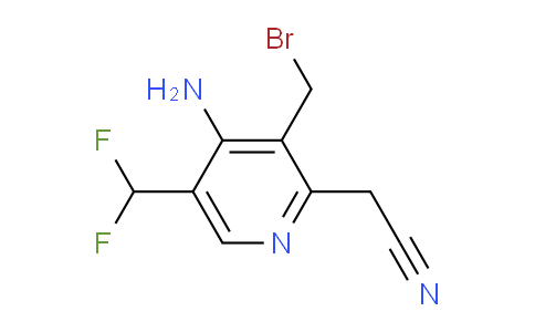 AM130433 | 1805157-99-6 | 4-Amino-3-(bromomethyl)-5-(difluoromethyl)pyridine-2-acetonitrile