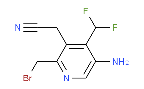 AM130437 | 1804723-21-4 | 5-Amino-2-(bromomethyl)-4-(difluoromethyl)pyridine-3-acetonitrile