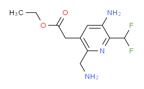 AM130441 | 1806821-24-8 | Ethyl 3-amino-6-(aminomethyl)-2-(difluoromethyl)pyridine-5-acetate