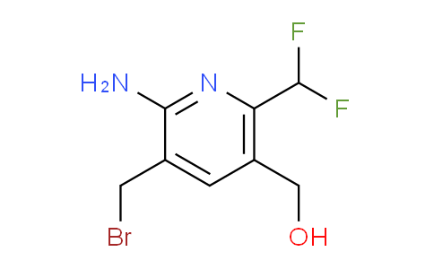 AM130444 | 1805338-13-9 | 2-Amino-3-(bromomethyl)-6-(difluoromethyl)pyridine-5-methanol