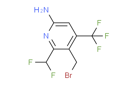 AM130451 | 1805156-38-0 | 6-Amino-3-(bromomethyl)-2-(difluoromethyl)-4-(trifluoromethyl)pyridine