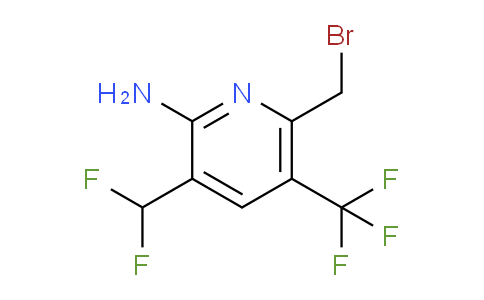 AM130452 | 1806800-14-5 | 2-Amino-6-(bromomethyl)-3-(difluoromethyl)-5-(trifluoromethyl)pyridine