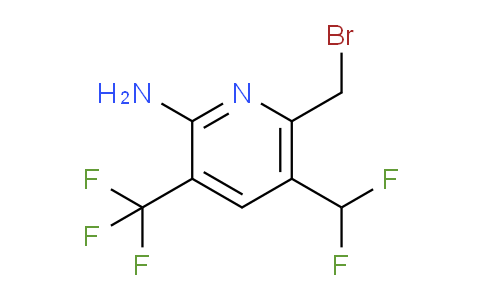 AM130455 | 1803688-63-2 | 2-Amino-6-(bromomethyl)-5-(difluoromethyl)-3-(trifluoromethyl)pyridine