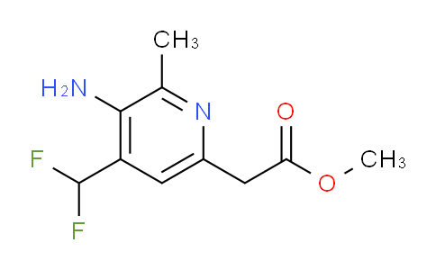 AM130457 | 1806796-58-6 | Methyl 3-amino-4-(difluoromethyl)-2-methylpyridine-6-acetate