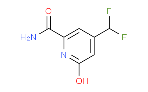 4-(Difluoromethyl)-2-hydroxypyridine-6-carboxamide