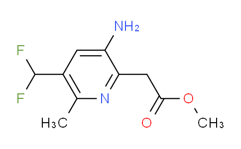 AM130462 | 1805994-96-0 | Methyl 3-amino-5-(difluoromethyl)-6-methylpyridine-2-acetate