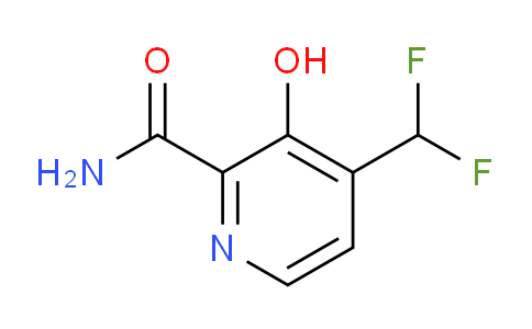AM13047 | 1805309-27-6 | 4-(Difluoromethyl)-3-hydroxypyridine-2-carboxamide
