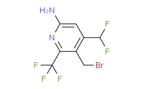 AM130478 | 1805233-60-6 | 6-Amino-3-(bromomethyl)-4-(difluoromethyl)-2-(trifluoromethyl)pyridine