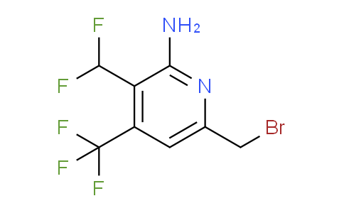 AM130479 | 1805156-44-8 | 2-Amino-6-(bromomethyl)-3-(difluoromethyl)-4-(trifluoromethyl)pyridine
