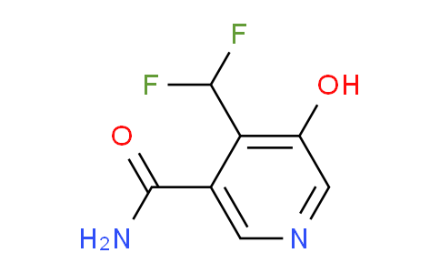 4-(Difluoromethyl)-3-hydroxypyridine-5-carboxamide