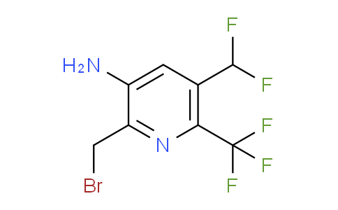 AM130482 | 1805375-22-7 | 3-Amino-2-(bromomethyl)-5-(difluoromethyl)-6-(trifluoromethyl)pyridine