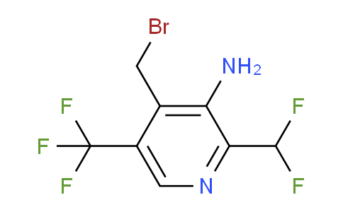 AM130483 | 1806800-19-0 | 3-Amino-4-(bromomethyl)-2-(difluoromethyl)-5-(trifluoromethyl)pyridine