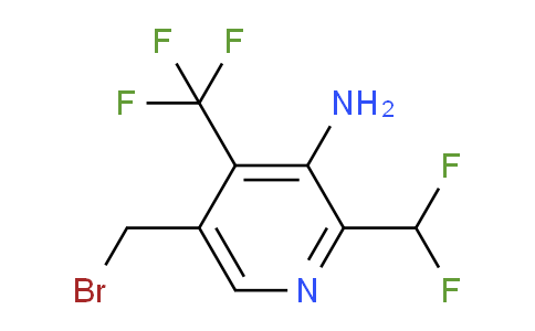 AM130484 | 1803688-73-4 | 3-Amino-5-(bromomethyl)-2-(difluoromethyl)-4-(trifluoromethyl)pyridine