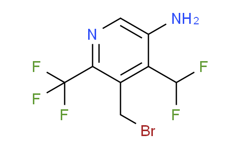AM130487 | 1805344-97-1 | 5-Amino-3-(bromomethyl)-4-(difluoromethyl)-2-(trifluoromethyl)pyridine