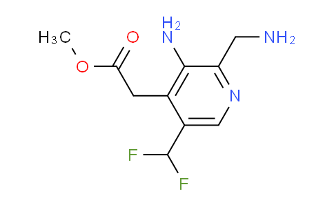 AM130488 | 1806010-03-6 | Methyl 3-amino-2-(aminomethyl)-5-(difluoromethyl)pyridine-4-acetate