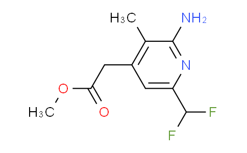 AM130489 | 1806826-79-8 | Methyl 2-amino-6-(difluoromethyl)-3-methylpyridine-4-acetate