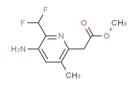 AM130493 | 1805994-54-0 | Methyl 3-amino-2-(difluoromethyl)-5-methylpyridine-6-acetate