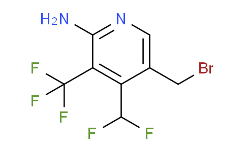 AM130496 | 1804459-86-6 | 2-Amino-5-(bromomethyl)-4-(difluoromethyl)-3-(trifluoromethyl)pyridine