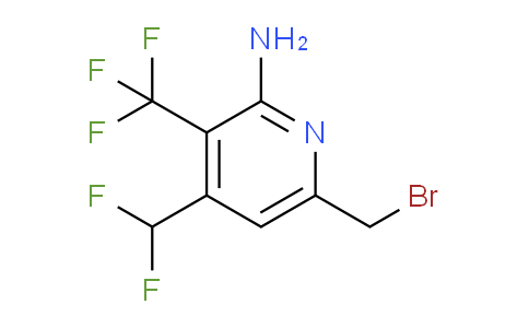 AM130499 | 1805337-73-8 | 2-Amino-6-(bromomethyl)-4-(difluoromethyl)-3-(trifluoromethyl)pyridine