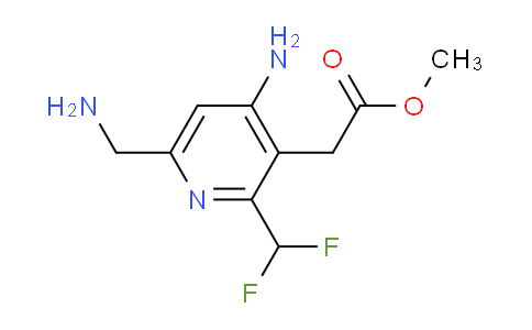 Methyl 4-amino-6-(aminomethyl)-2-(difluoromethyl)pyridine-3-acetate
