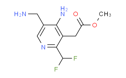 AM130510 | 1803688-03-0 | Methyl 4-amino-5-(aminomethyl)-2-(difluoromethyl)pyridine-3-acetate