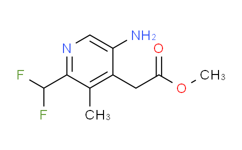 AM130511 | 1805995-21-4 | Methyl 5-amino-2-(difluoromethyl)-3-methylpyridine-4-acetate