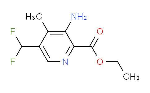 AM130516 | 1805352-10-6 | Ethyl 3-amino-5-(difluoromethyl)-4-methylpyridine-2-carboxylate