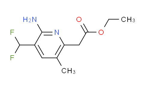 AM130517 | 1805142-41-9 | Ethyl 2-amino-3-(difluoromethyl)-5-methylpyridine-6-acetate