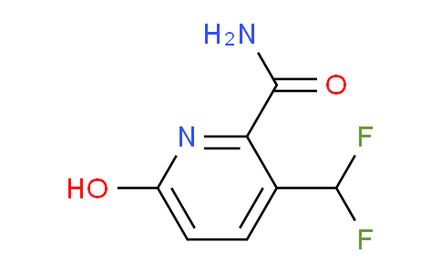 3-(Difluoromethyl)-6-hydroxypyridine-2-carboxamide