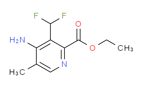 Ethyl 4-amino-3-(difluoromethyl)-5-methylpyridine-2-carboxylate