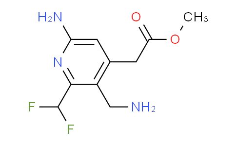 Methyl 6-amino-3-(aminomethyl)-2-(difluoromethyl)pyridine-4-acetate