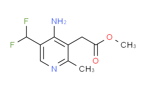 AM130529 | 1805221-41-3 | Methyl 4-amino-5-(difluoromethyl)-2-methylpyridine-3-acetate