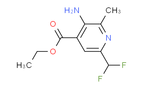 AM130541 | 1805142-22-6 | Ethyl 3-amino-6-(difluoromethyl)-2-methylpyridine-4-carboxylate
