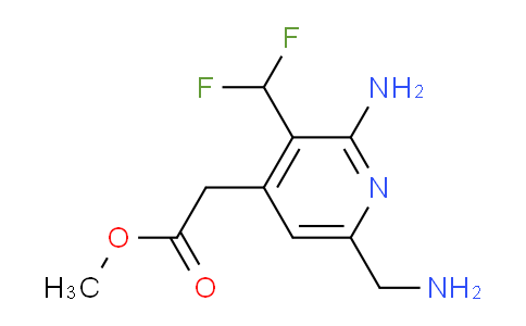 AM130543 | 1805154-79-3 | Methyl 2-amino-6-(aminomethyl)-3-(difluoromethyl)pyridine-4-acetate