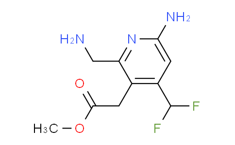 AM130544 | 1804722-56-2 | Methyl 6-amino-2-(aminomethyl)-4-(difluoromethyl)pyridine-3-acetate