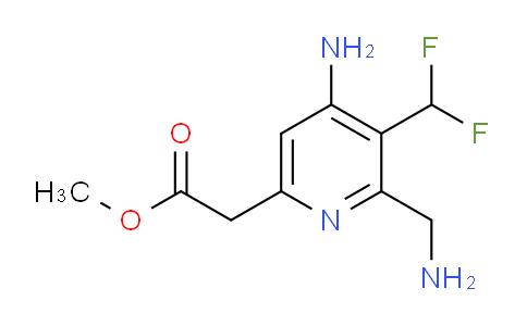AM130545 | 1806010-32-1 | Methyl 4-amino-2-(aminomethyl)-3-(difluoromethyl)pyridine-6-acetate