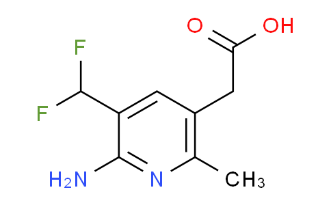 AM130548 | 1805992-30-6 | 2-Amino-3-(difluoromethyl)-6-methylpyridine-5-acetic acid