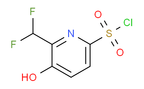 AM13055 | 1805316-07-7 | 2-(Difluoromethyl)-3-hydroxypyridine-6-sulfonyl chloride