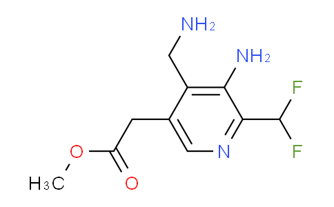 AM130551 | 1805155-16-1 | Methyl 3-amino-4-(aminomethyl)-2-(difluoromethyl)pyridine-5-acetate