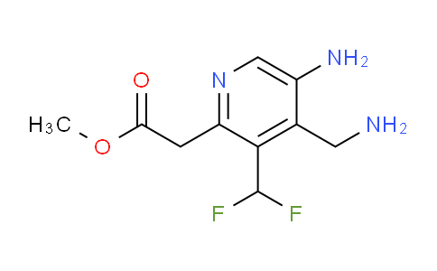 AM130553 | 1805155-44-5 | Methyl 5-amino-4-(aminomethyl)-3-(difluoromethyl)pyridine-2-acetate