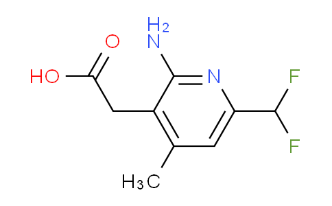 AM130559 | 1804683-32-6 | 2-Amino-6-(difluoromethyl)-4-methylpyridine-3-acetic acid