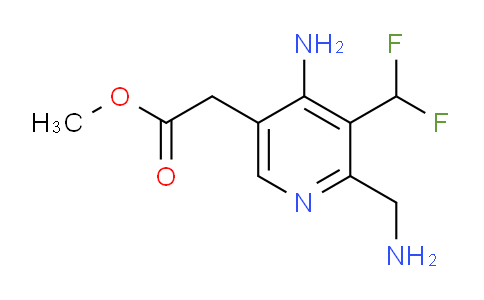 AM130560 | 1806820-59-6 | Methyl 4-amino-2-(aminomethyl)-3-(difluoromethyl)pyridine-5-acetate
